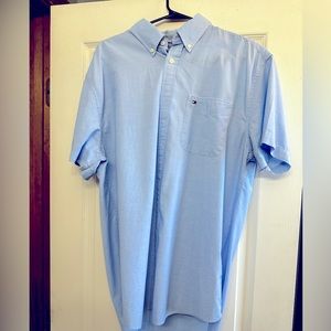 Tommy Hilfiger short sleeve button down shirt